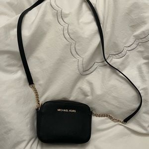 Authentic Michael Kors black side purse